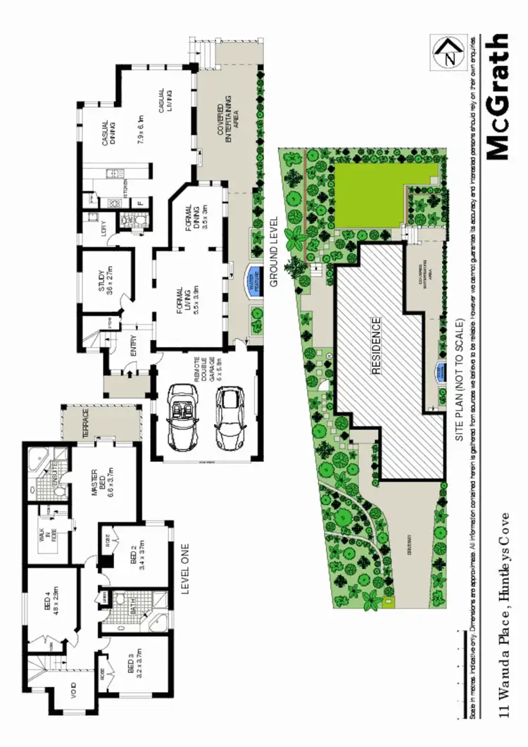 Floorplan of Homely house listing, 11 Waruda Place, Huntleys Cove NSW 2111