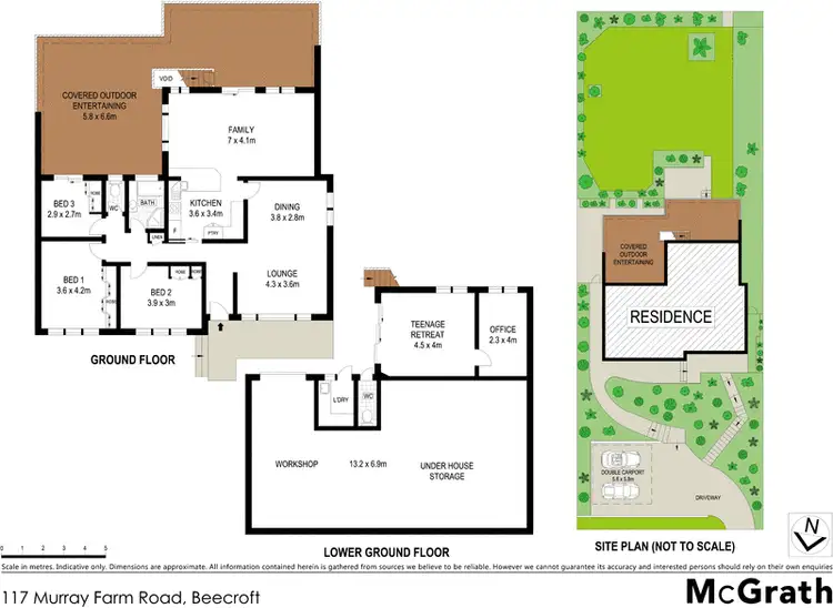 Floorplan of Homely house listing, 117 Murray Farm Road, Beecroft NSW 2119