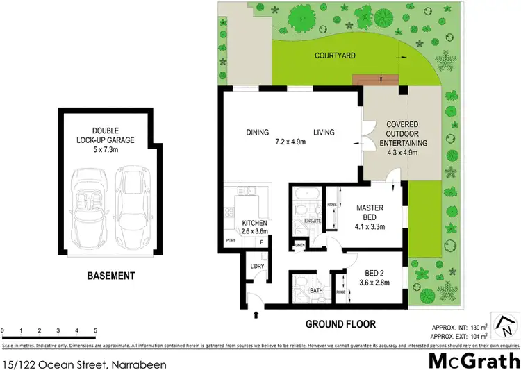 Floorplan of Homely apartment listing, 15/122 Ocean Street, Narrabeen NSW 2101