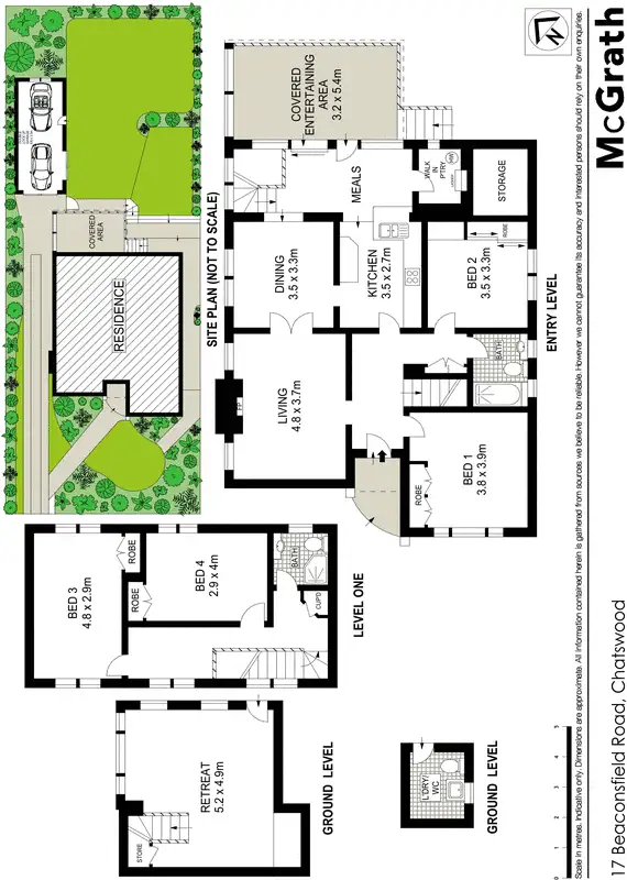 Floorplan of Homely house listing, 17 Beaconsfield Road, Chatswood NSW 2067