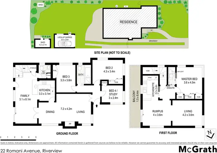 Floorplan of Homely house listing, 22 Romani Avenue, Riverview NSW 2066