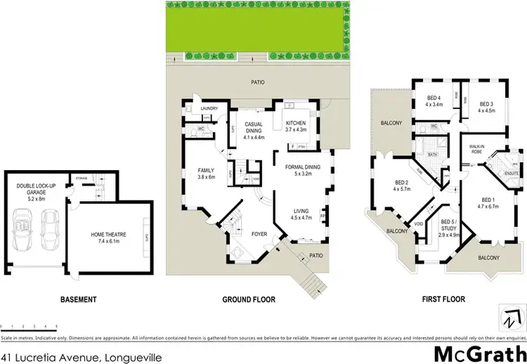 Floorplan of Homely house listing, 41 Lucretia Avenue, Longueville NSW 2066