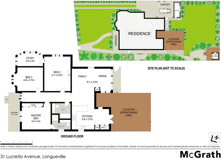 Floorplan of Homely house listing, 31 Lucretia Avenue, Longueville NSW 2066