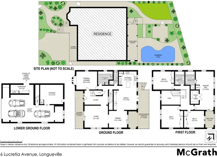 Floorplan of Homely house listing, 6 Lucretia Avenue, Longueville NSW 2066