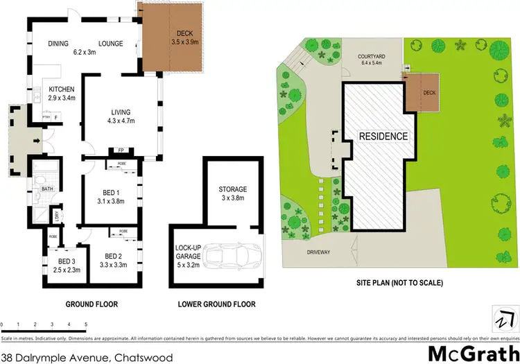 Floorplan of Homely house listing, 38 Dalrymple Avenue, Chatswood NSW 2067