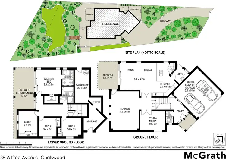 Floorplan of Homely house listing, 39 Wilfred Avenue, Chatswood NSW 2067