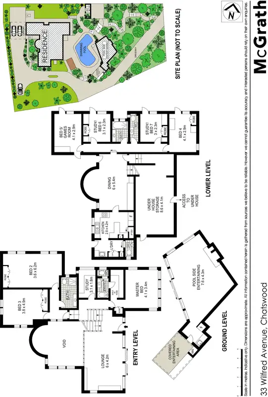 Floorplan of Homely house listing, 33 Wilfred Avenue, Chatswood NSW 2067