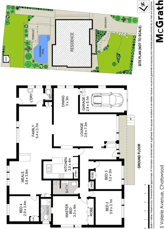 Floorplan of Homely house listing, 5 Valerie Avenue, Chatswood NSW 2067