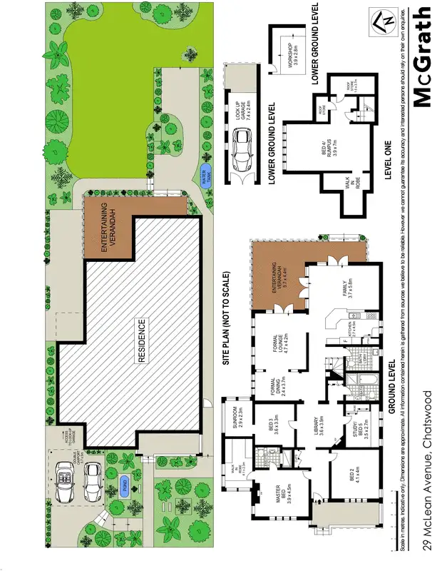 Floorplan of Homely house listing, 29 McLean Avenue, Chatswood NSW 2067
