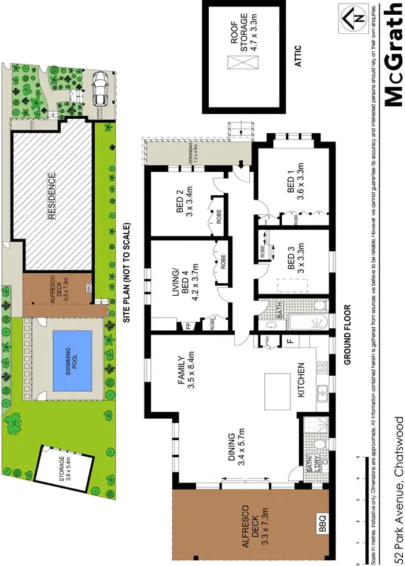 Floorplan of Homely house listing, 52 Park Avenue, Chatswood NSW 2067