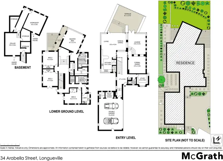 Floorplan of Homely house listing, 34 Arabella Street, Longueville NSW 2066