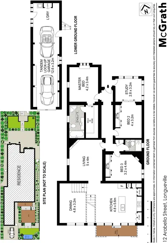 Floorplan of Homely house listing, 12 Arabella Street, Longueville NSW 2066