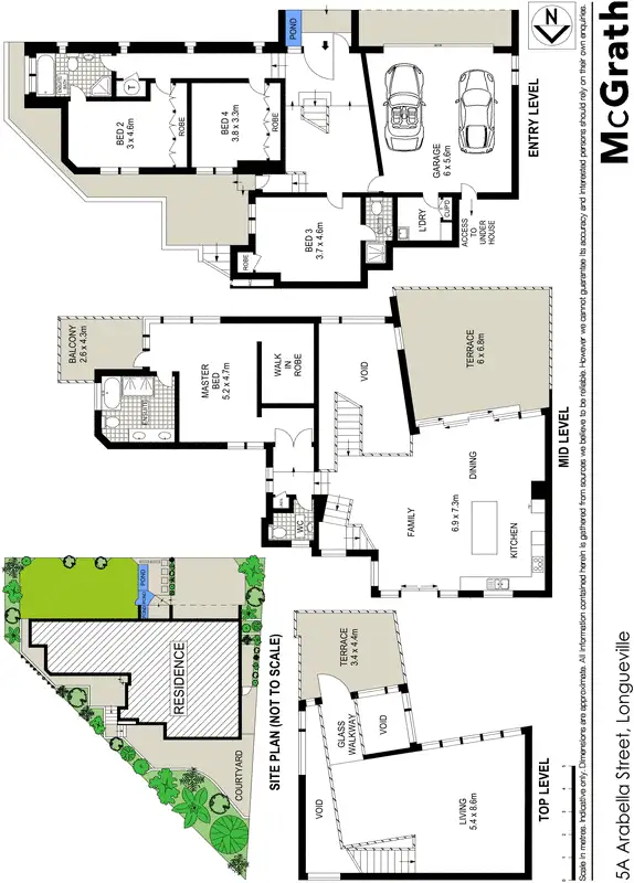 Floorplan of Homely house listing, 5A Arabella Street, Longueville NSW 2066