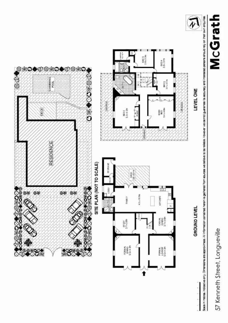 Floorplan of Homely house listing, 57 Kenneth Street, Longueville NSW 2066