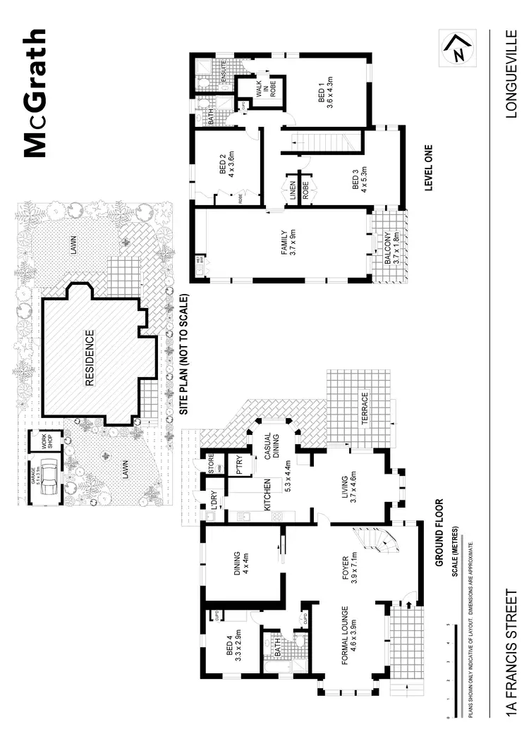 Floorplan of Homely house listing, 1A Francis Street, Longueville NSW 2066