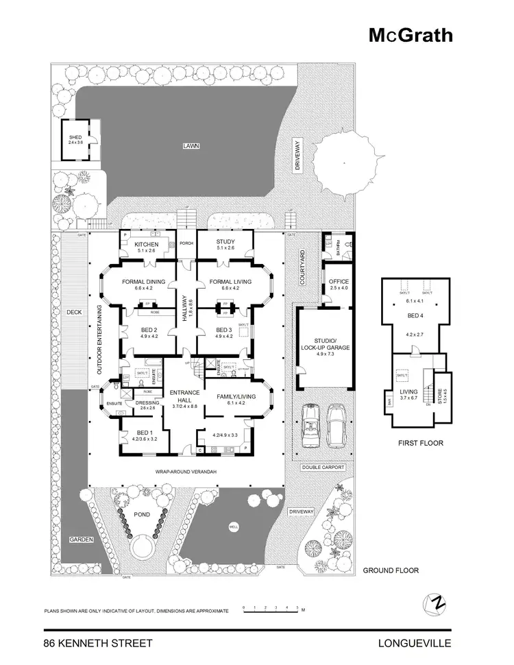 Floorplan of Homely house listing, 86 Kenneth Street, Longueville NSW 2066