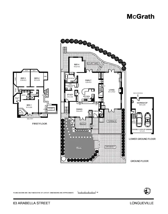 Floorplan of Homely house listing, 63 Arabella Street, Longueville NSW 2066