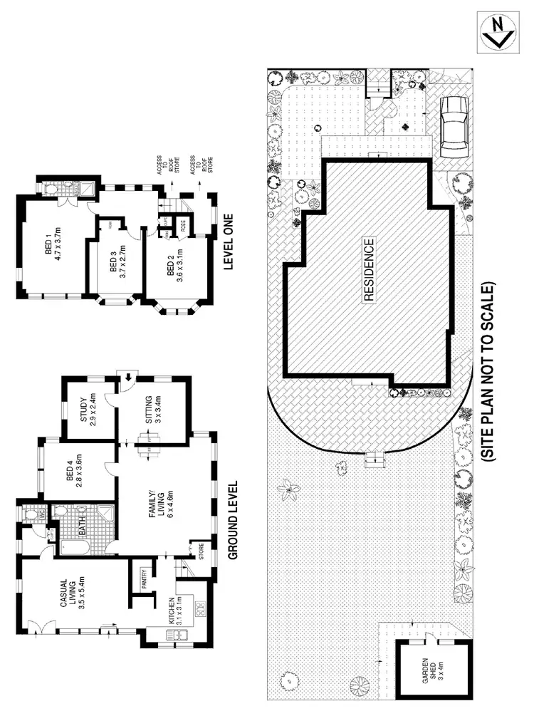 Floorplan of Homely house listing, 36 Alexandra Street, Hunters Hill NSW 2110