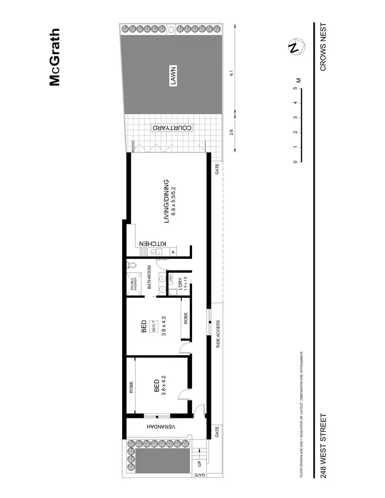 Floorplan of Homely house listing, 248 West Street, Crows Nest NSW 2065