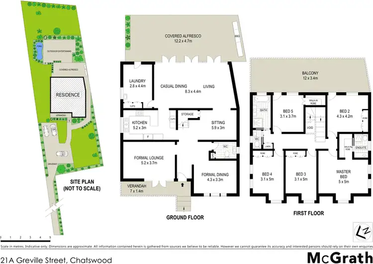 Floorplan of Homely house listing, 21A Greville Street, Chatswood NSW 2067