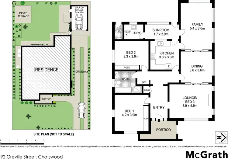 Floorplan of Homely house listing, 92 Greville Street, Chatswood NSW 2067