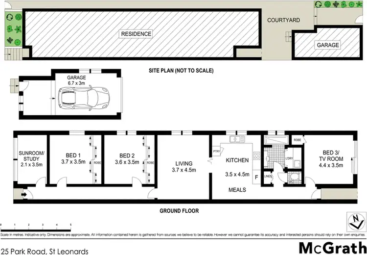 Floorplan of Homely house listing, 25 Park Road, St Leonards NSW 2065
