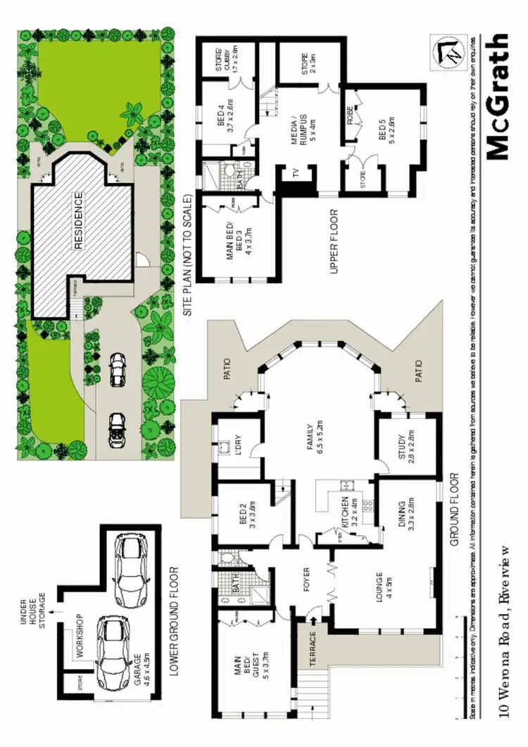 Floorplan of Homely house listing, 10 Werona Road, Riverview NSW 2066