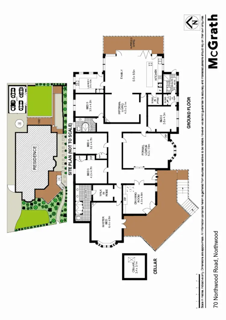 Floorplan of Homely house listing, 70 Northwood Road, Northwood NSW 2066