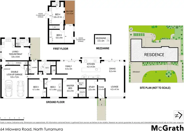 Floorplan of Homely house listing, 64 Miowera Road, North Turramurra NSW 2074
