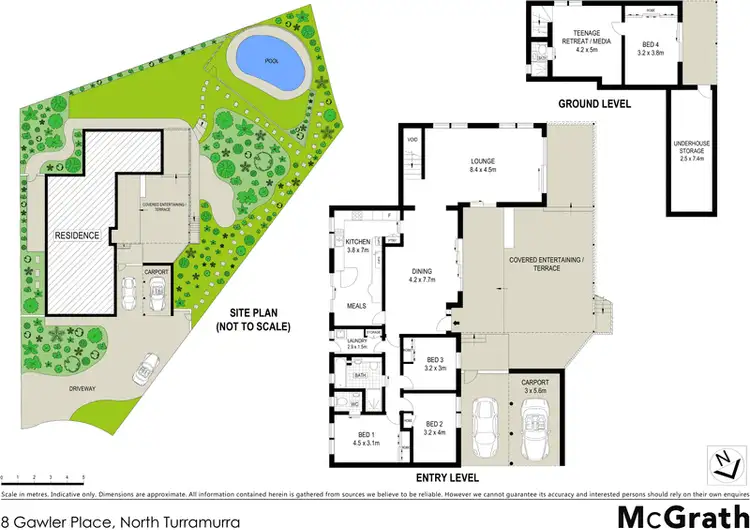 Floorplan of Homely house listing, 8 Gawler Place, Turramurra NSW 2074