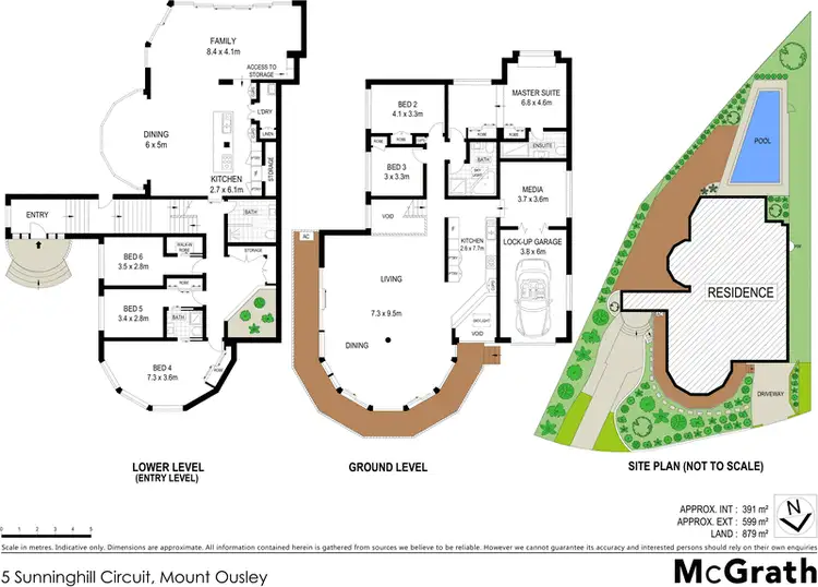 Floorplan of Homely house listing, 5 Sunninghill Circuit, Mount Ousley NSW 2519