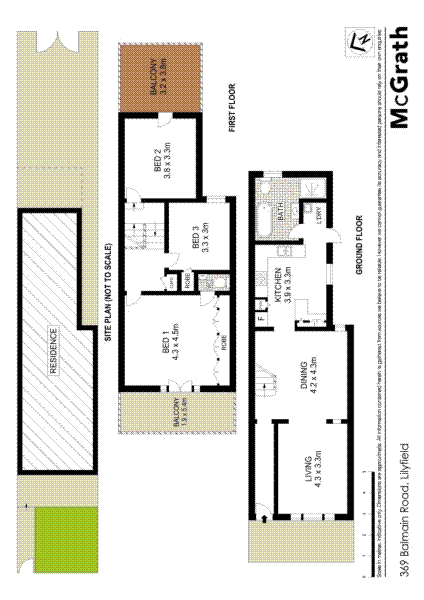 Floorplan of Homely house listing, 369 Balmain Road, Lilyfield NSW 2040