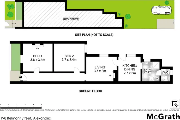 Floorplan of Homely house listing, 198 Belmont Street, Alexandria NSW 2015
