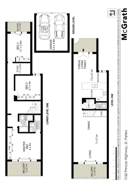 Floorplan of Homely apartment listing, 7/60 Princes Highway, St Peters NSW 2044