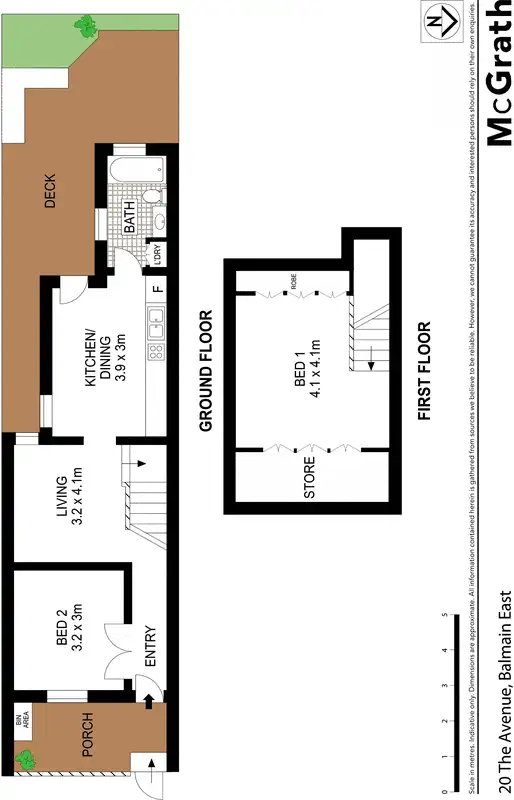 Floorplan of Homely house listing, 20 The Avenue, Balmain East NSW 2041