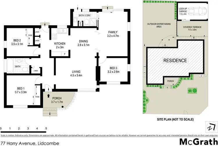 Floorplan of Homely house listing, 77 Harry Avenue, Lidcombe NSW 2141