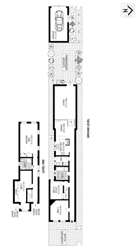 Floorplan of Homely house listing, 139 Newland Street, Queens Park NSW 2022