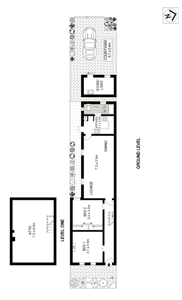 Floorplan of Homely house listing, 233 Lawrence Street, Alexandria NSW 2015