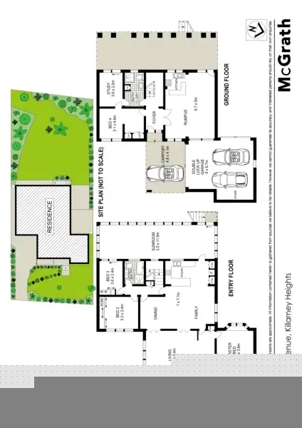 Floorplan of Homely house listing, 92 Melwood Avenue, Killarney Heights NSW 2087