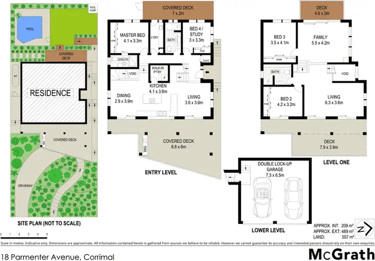 Floorplan of Homely house listing, 18 Parmenter Avenue, Corrimal NSW 2518