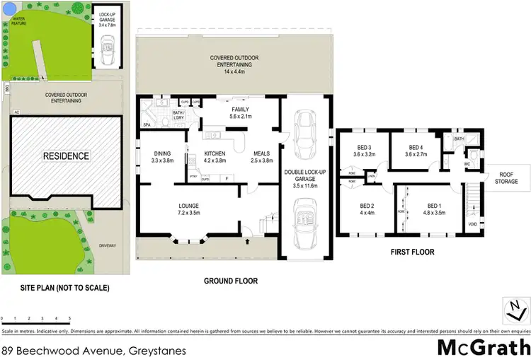 Floorplan of Homely house listing, 89 Beechwood Avenue, Greystanes NSW 2145