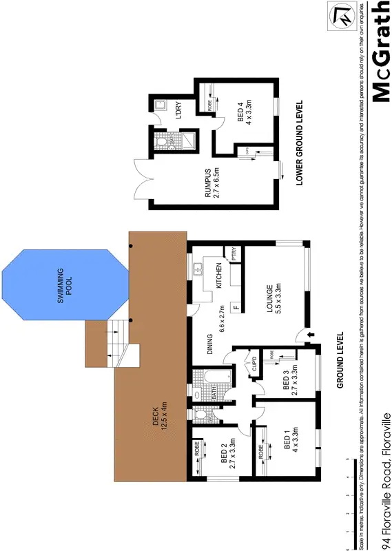 Floorplan of Homely house listing, 94 Floraville Road, Floraville NSW 2280