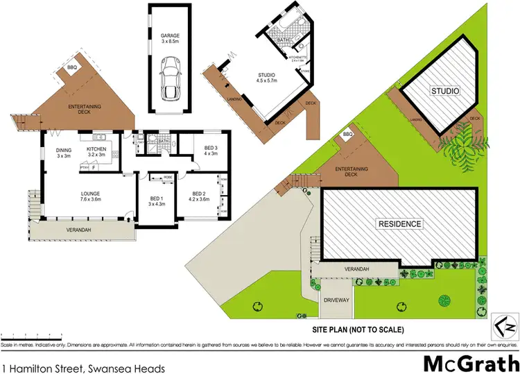 Floorplan of Homely house listing, 1 Hamilton Street, Swansea Heads NSW 2281