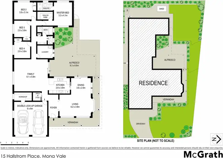 Floorplan of Homely house listing, 15 Hallstrom Place, Mona Vale NSW 2103