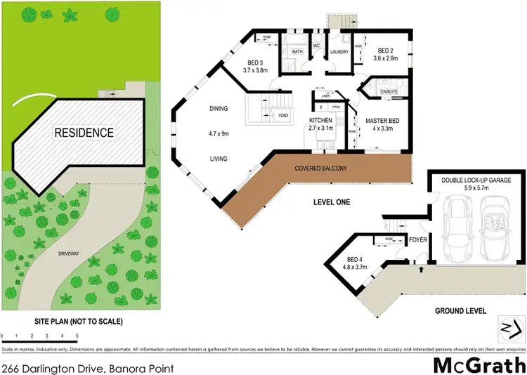 Floorplan of Homely house listing, 266 Darlington Drive, Banora Point NSW 2486
