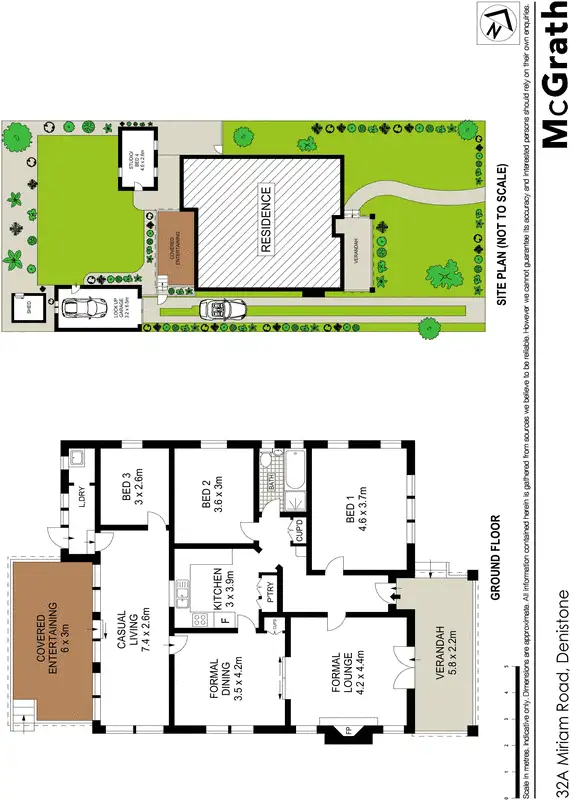 Floorplan of Homely house listing, 32A Miriam Road, Denistone NSW 2114
