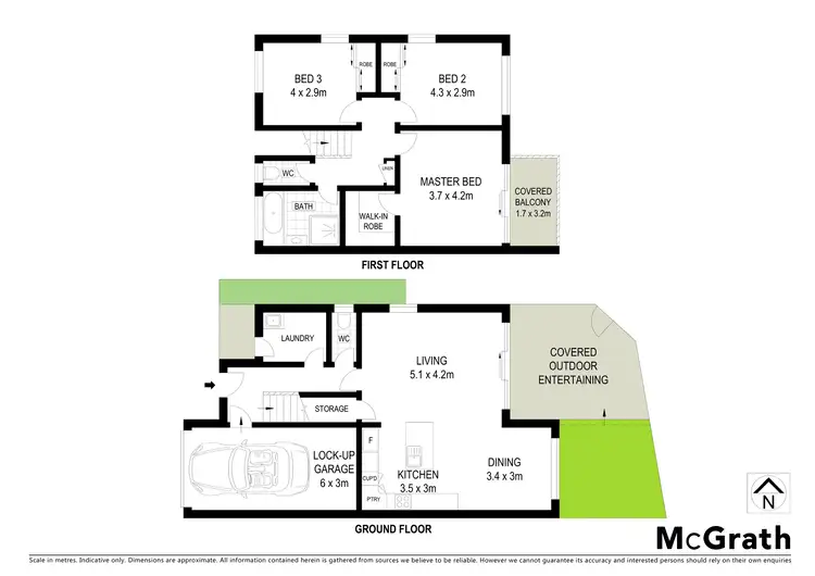 Floorplan of Homely townhouse listing, 4/49 Mountain Road, Austinmer NSW 2515