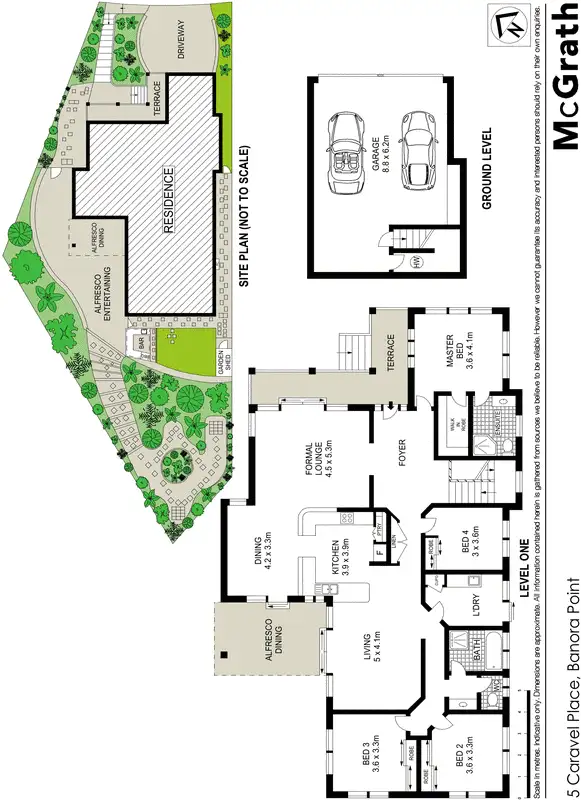 Floorplan of Homely house listing, 5 Caravel Place, Banora Point NSW 2486