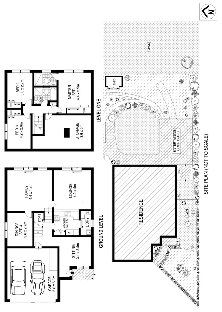 Floorplan of Homely townhouse listing, 7/40 Gloucester Road, Epping NSW 2121