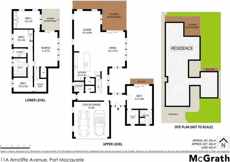 Floorplan of Homely house listing, 11A Arncliffe Avenue, Port Macquarie NSW 2444